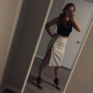 Zara mid length skirt